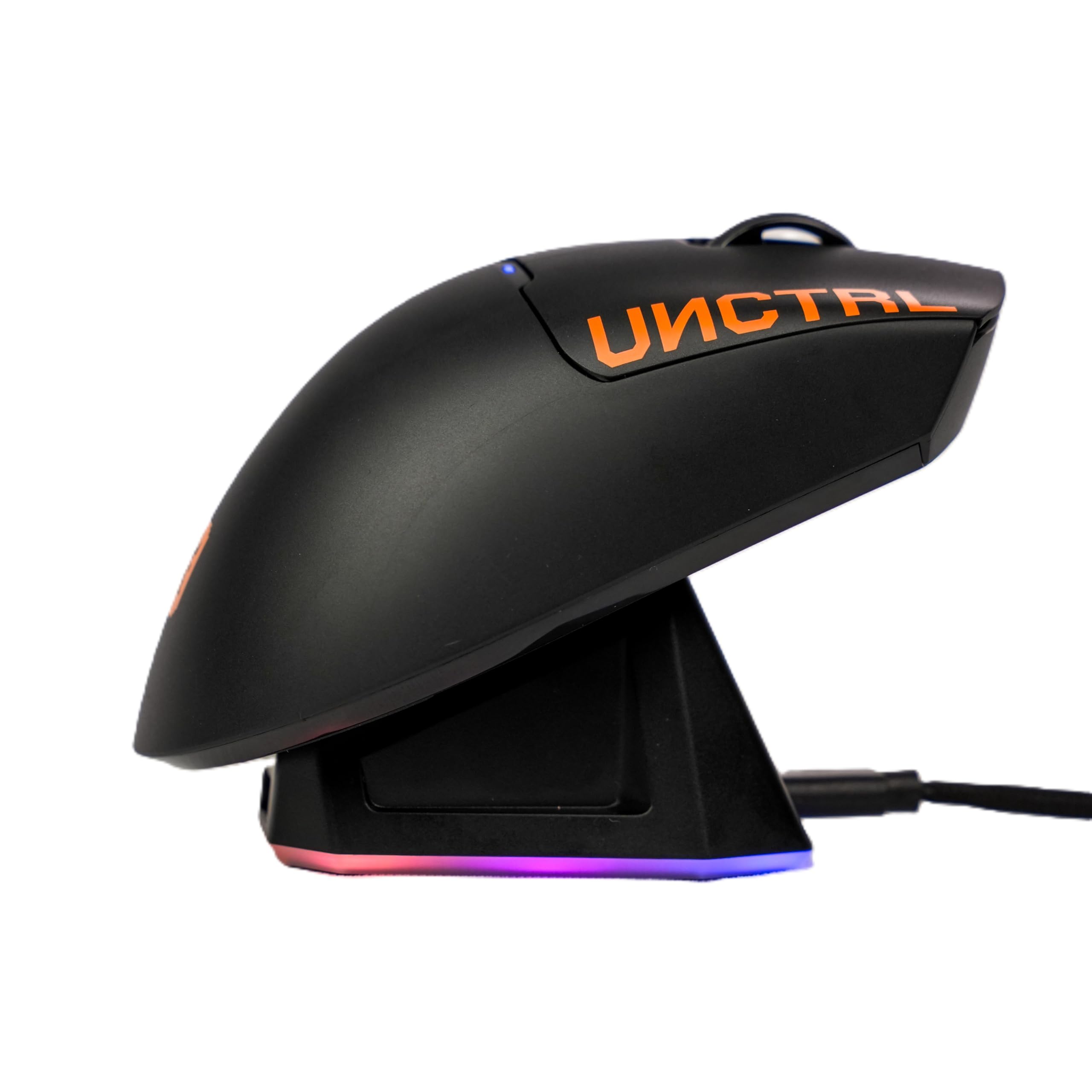 UNCTRL Rage Wireless Gaming Mouse + Dock with PixArt 3395 Sensor/26000 DPI/650 IPS/50G Acceleration/1000Hz Polling Rate/62g Ultra-Lightweight/Huano Switches/Magnetic RGB Charging Dock/100Hr Battery-picture-11