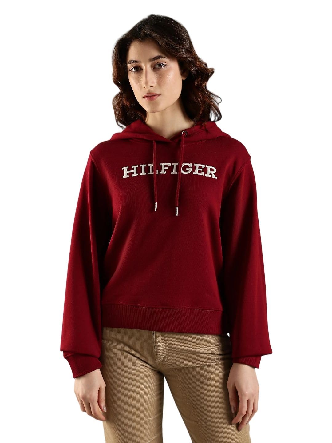 tommy hilfiger Regular fit Cotton Hooded Neck Sweatshirt-picture-27