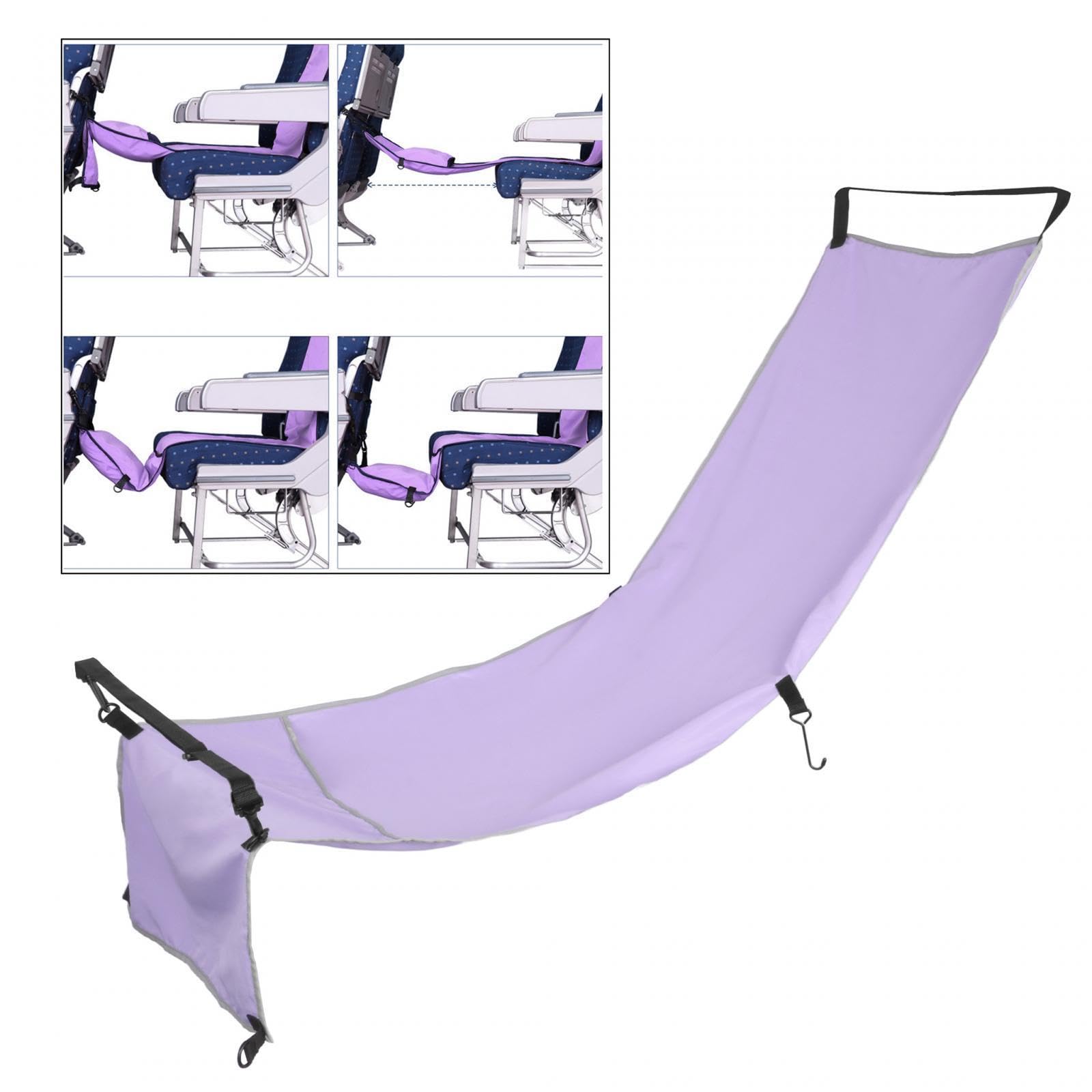 Poggiapiedi per gambe in aereo da portare con sé, da viaggio, essenziale, fornisce relax e comfort