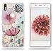 Produktbild DIKAS BQ Aquaris X5 Plus Hülle, [Lotus] 3D Erleichterung Fantasie Muster TPU Case Schutzhülle Silikon Case für BQ Aquaris X5 Plus 5.0 inches- Pic: 08