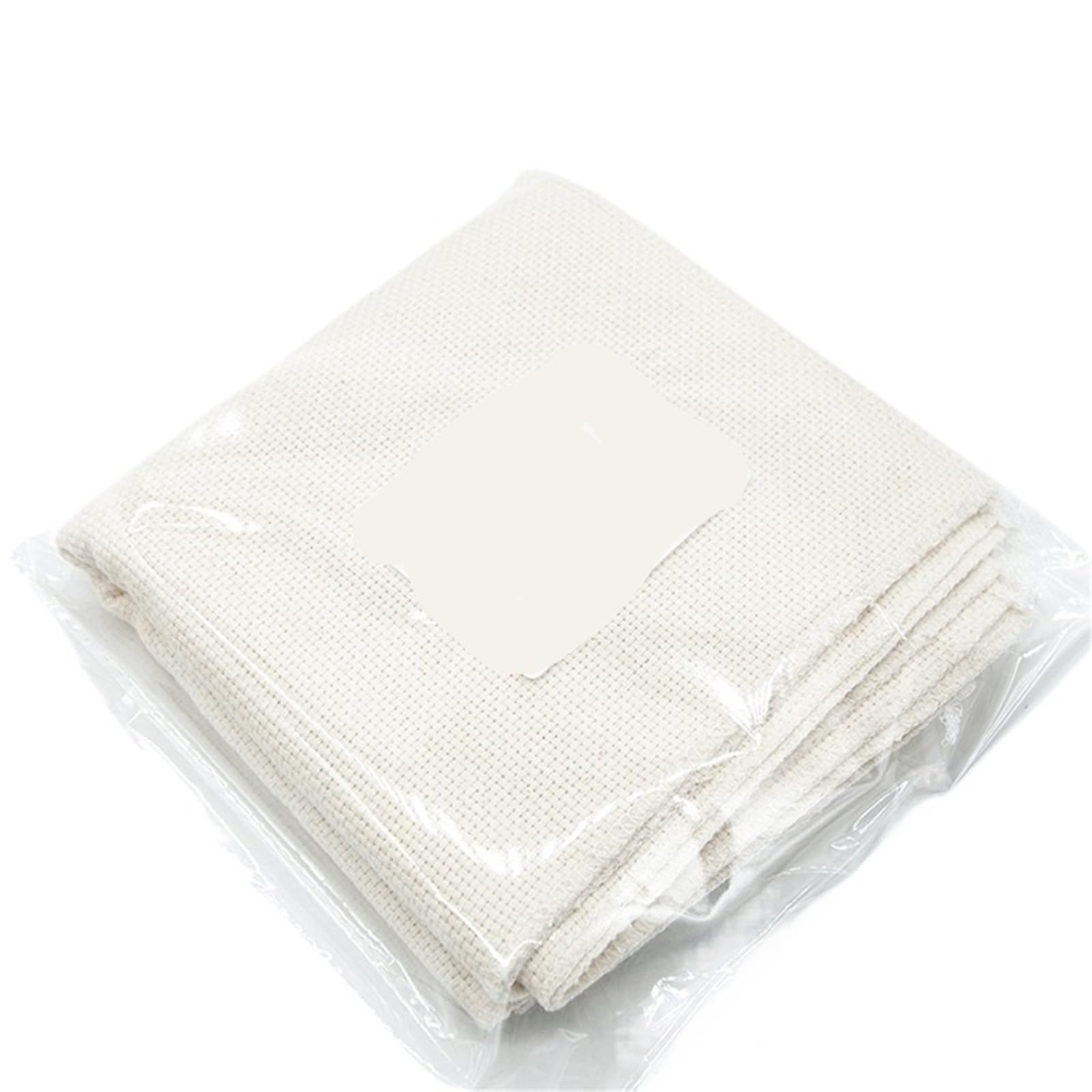 Punch Needle Cloth for DIY Embroidery Needlework Fabric Sewing Accessory Handmade(28x28cm 5pcs)