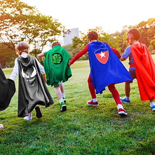 Mizzuco Superhero Capes For Kids Superhero Cloak With Mask And Waistband Halloween Costumes And Party Dress Up Gift For Boys And Girls (Pink) #TOP6