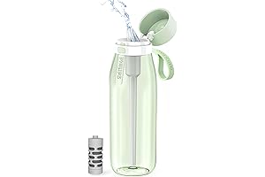 Philips GoZero Filtered Water Bottle: Purify Tap Water for Healthy Hydration
