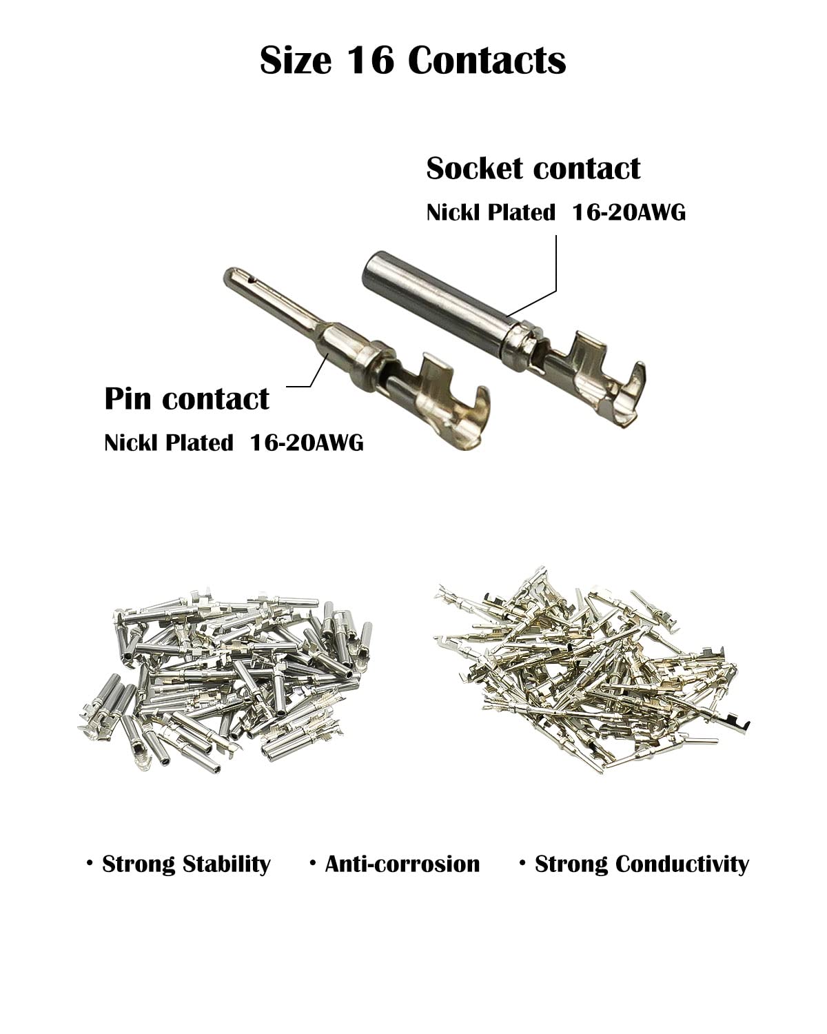 Amazon.com: 4 Pin Connector Kit Waterproof Male Female Plug Socket