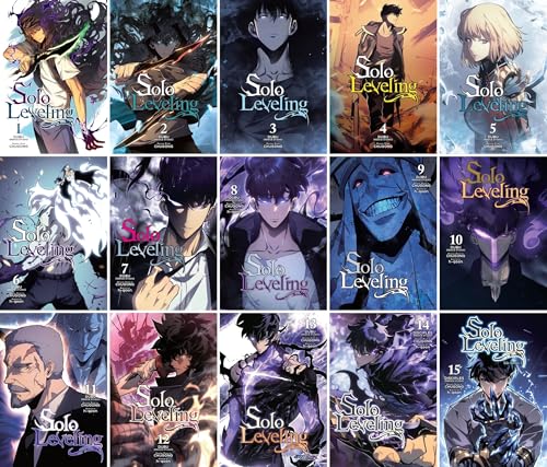 Solo Leveling Manga Series 15 Collection Books Set Vol 1-15 by Chugong