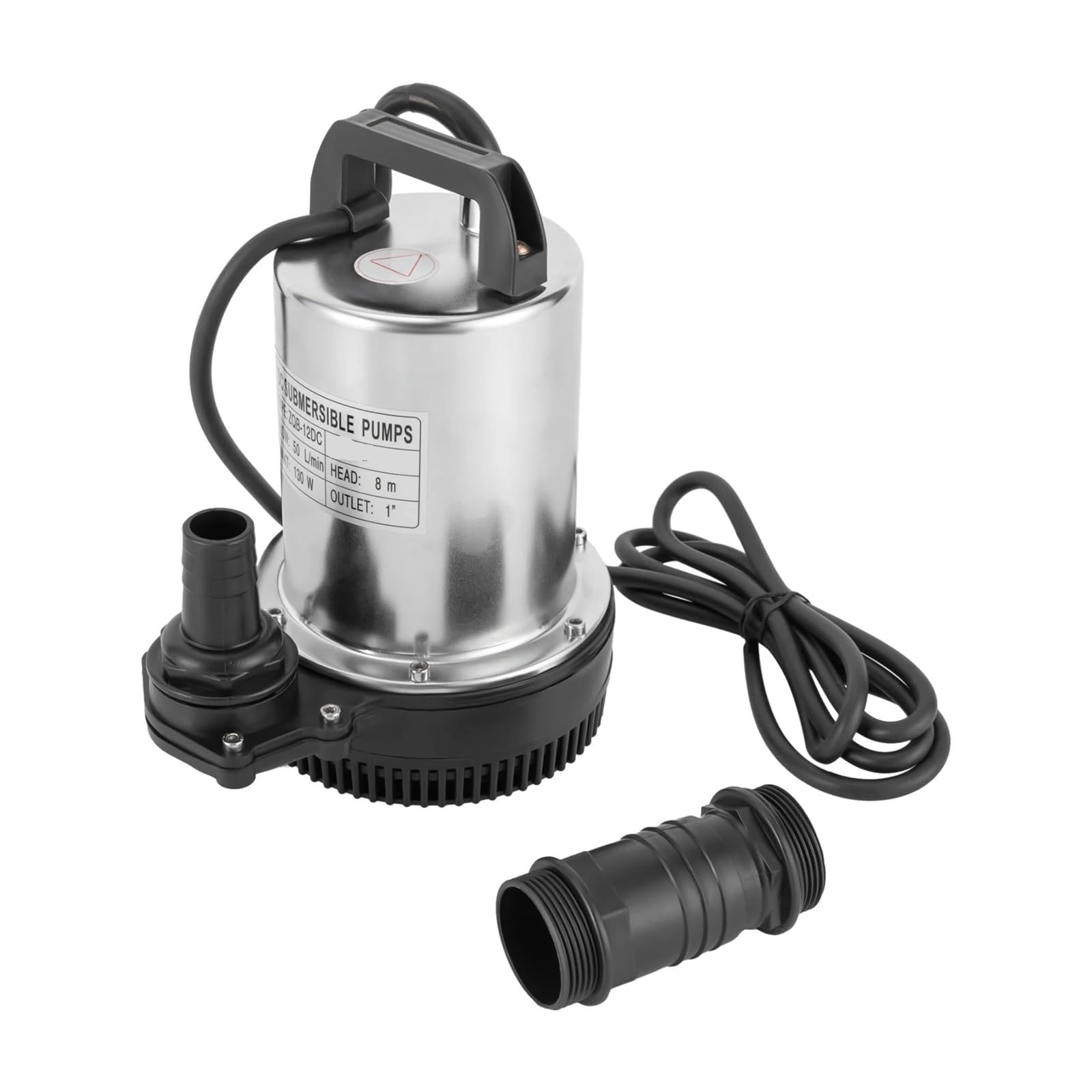 Pompa Sommergibile Da Giardino DC 12V 160W For Acqua For Drenaggio Acque Sporche For Pozzetto Settico Drenaggio Ad Alta Efficienza
