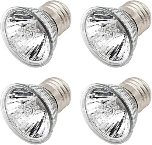 WOOLUCK Lampada LED Calore Tartaruga 25W, UVA UVB Lampadina Riscaldante,