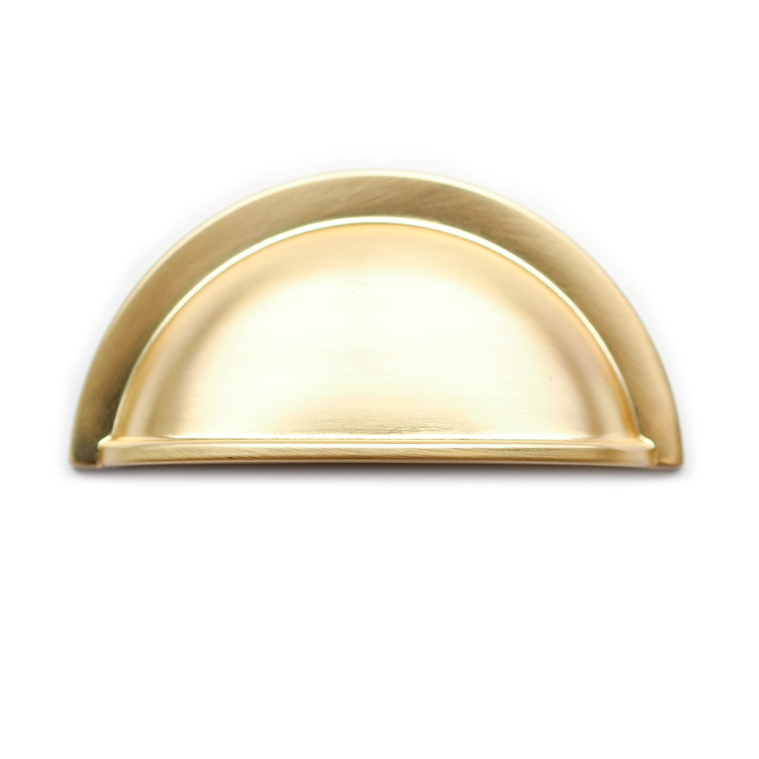 Handle & Home Gold Brushed Brass Contemporary Handles And Coordinating Knobs - 64Mm Handle