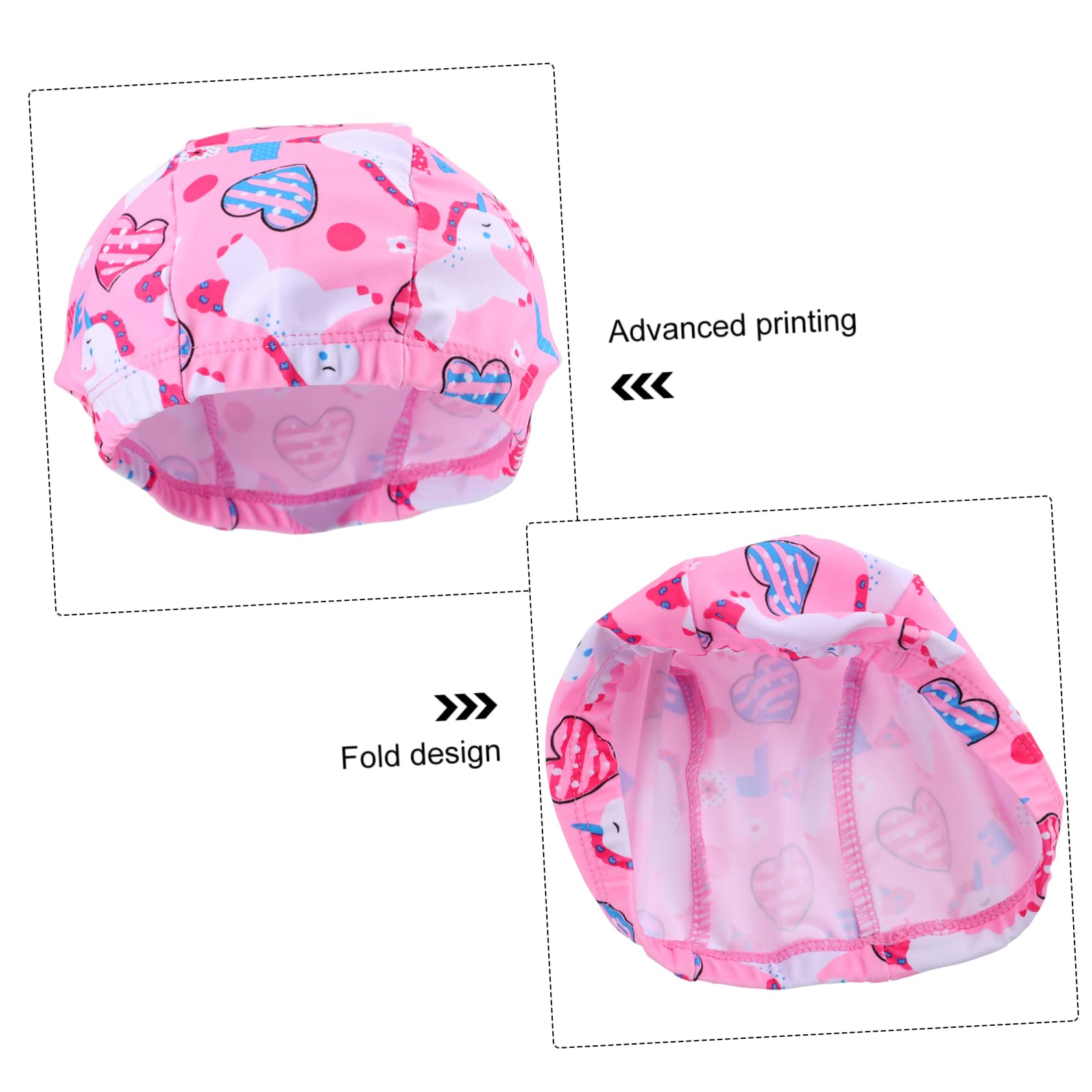 TOYANDONA Cuffia Da Nuoto Per Berretti Da Nuoto Cappello Da Bagno in Tessuto Bassaggio Di Cappello Da Bagno Per Cuffia Da Bagno Per Poliestere