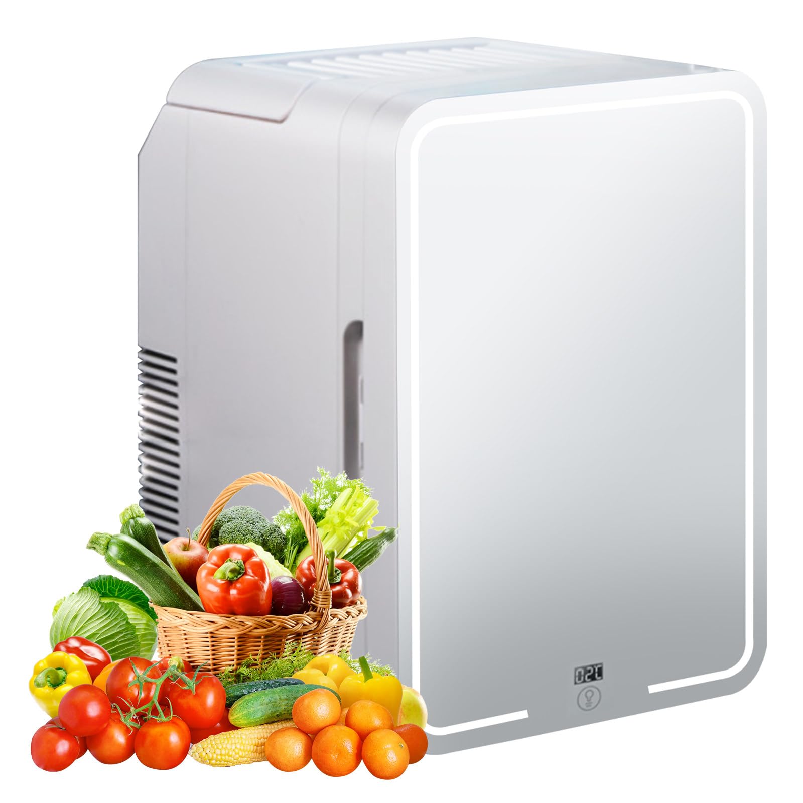 DDongdongqiang v678-956136 0.3 cu ft Compact Fridge White