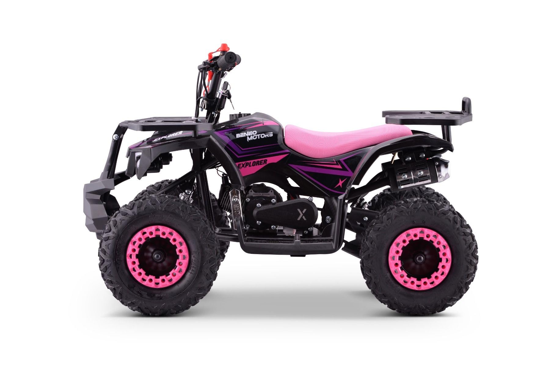 ATV - Mini quad pour enfant Beneo Motors Explorer Rose - 50 cc