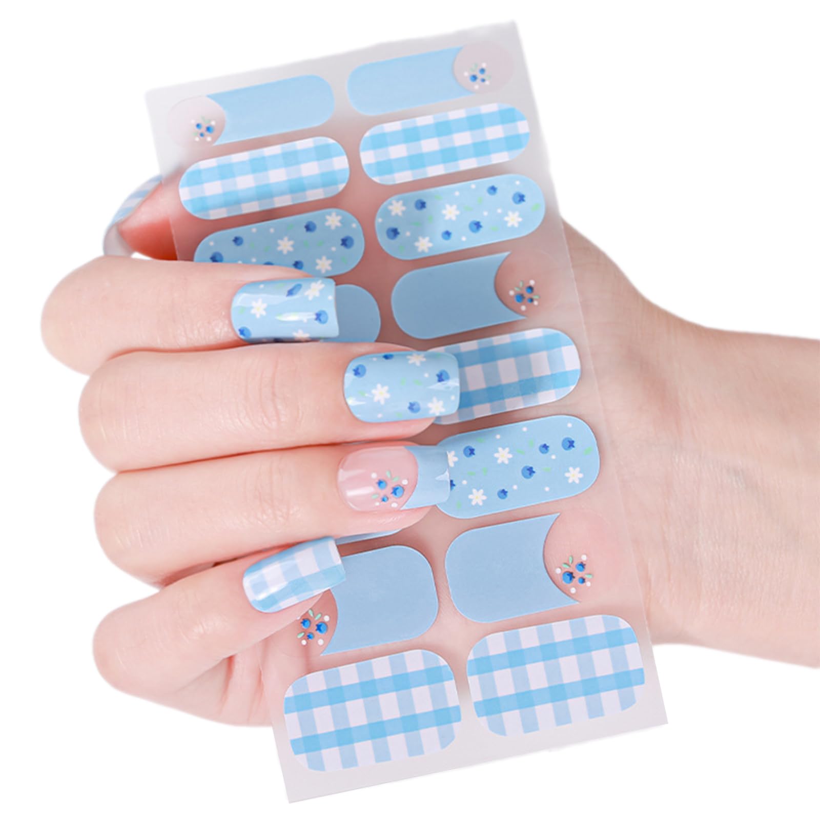 Full Wraps Nails Polish Strips Valentine ' s Day Nails Sticker Adhesive Art Decals Valentine Decorations Art Stickers