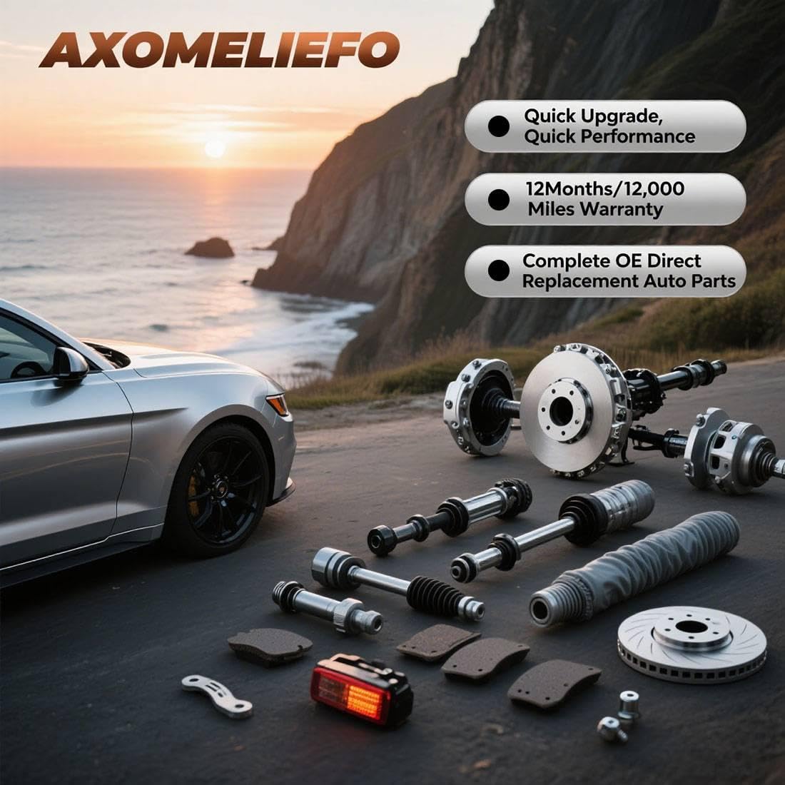 Amazon.com: AXOMELIEFO Rear CV Axle Assembly for Kawasaki KRF800