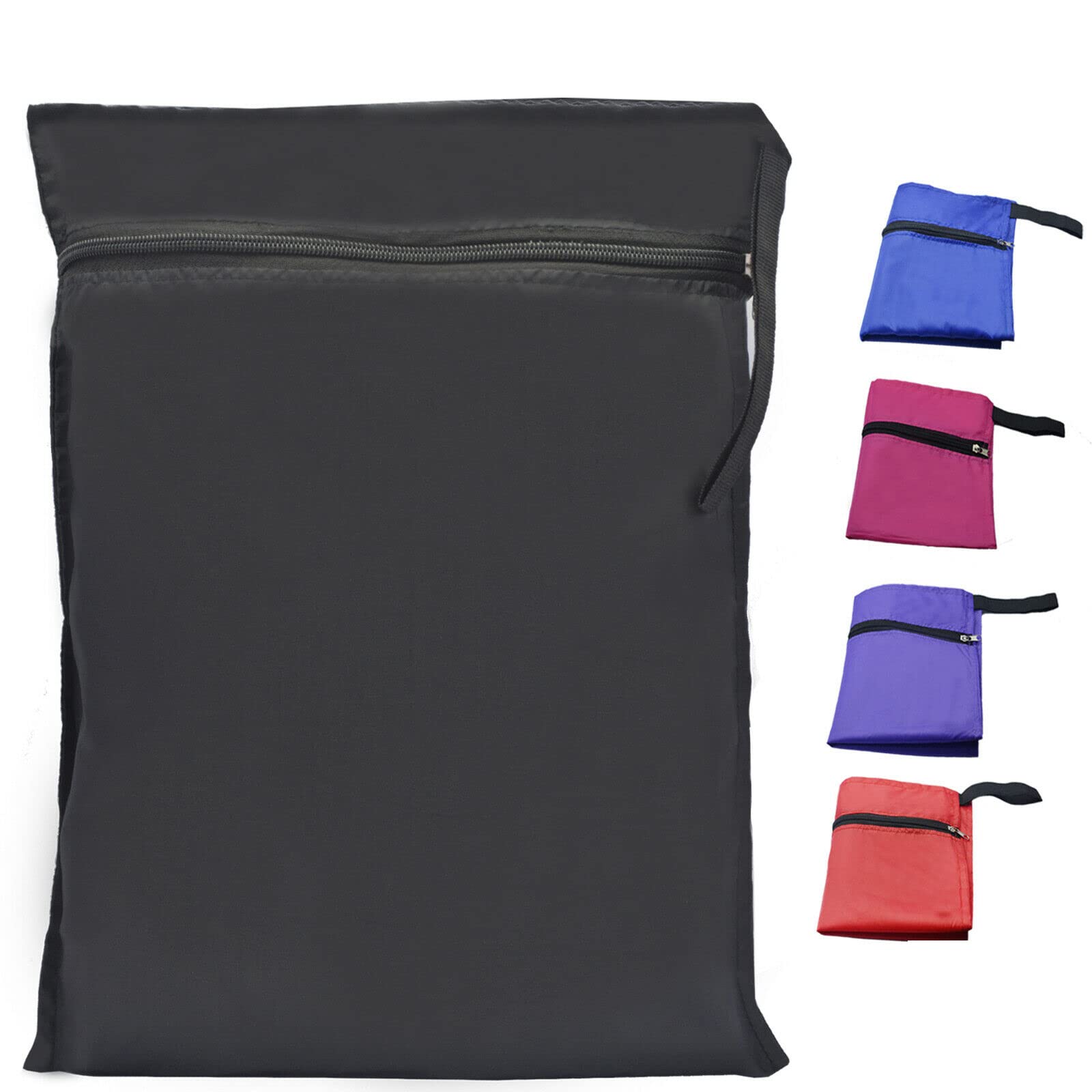 YNR Young & Relentless UK Waterproof Reusable Washable Nappy Wet Bags or Sport/Swim/PE Bag (Purple)
