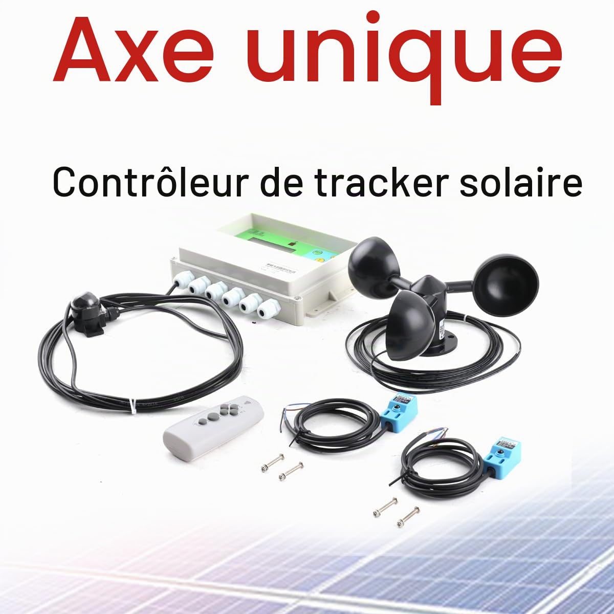 Contrôleur solaire de poursuite à axe unique Sun Tracker SystèMe de Suivi automatique de la plateforme du contrôleur pour PV Solar Panel System