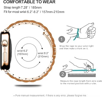 Apple Watch Uyumlu Premium Paslanmaz Çelik Metal Bileklik – 38/40/41/42/44/45/46/49 mm – iWatch Series Ultra, 11, 10, 9, 8, 7, 6, 5, 4, 3, SE – Kadın & Erkek