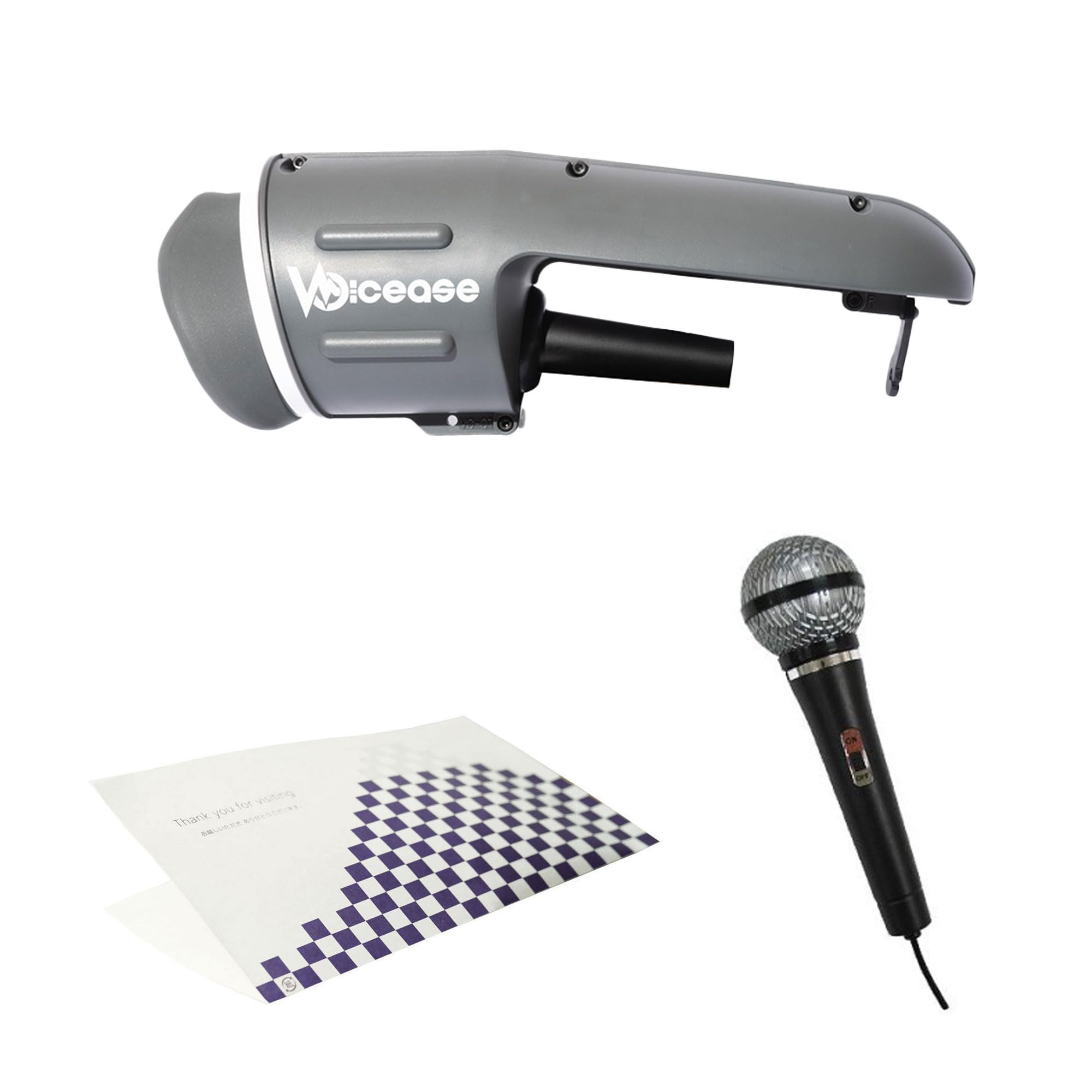 Amazon.co.jp: Voicease ヴォイシーズ(ダミーマイク付き)＆おもてな紙