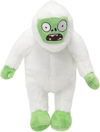 Maikerry 1 juguete de peluche de PVZ, Zombie Yeti de peluche, regalos para cumpleaños de niños, Halloween y Navidad