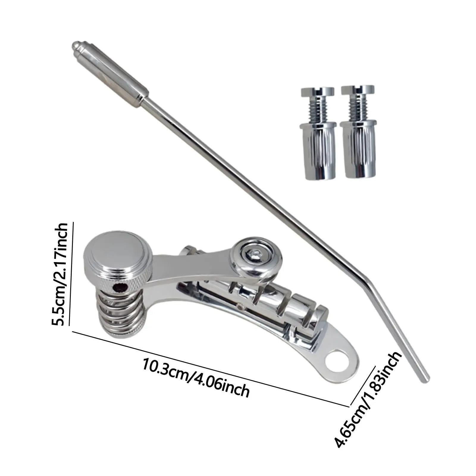 Bridge Guitar Nut Set Puente Vibrato Con Silla De Ruedas Y Cordal Profesional(Gold)
