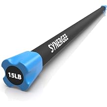 Synergee Workout Bars Weighted Body Bars 5 to 30 lb and Sets