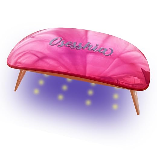 Lâmpada Led Uv Para Unhas, Mini De 12 W Com Cabo Usb, Secador Portátil Unhas Gel E Esmaltes, Cura