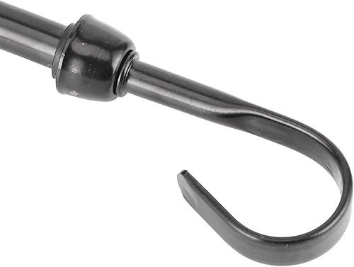 Miniatura 8 de Akozon Varilla de aceite de acero inoxidable para Chevy SBC 283 327 350 400 Motor 1955-1979 Barra de nivel de aceite (negro)