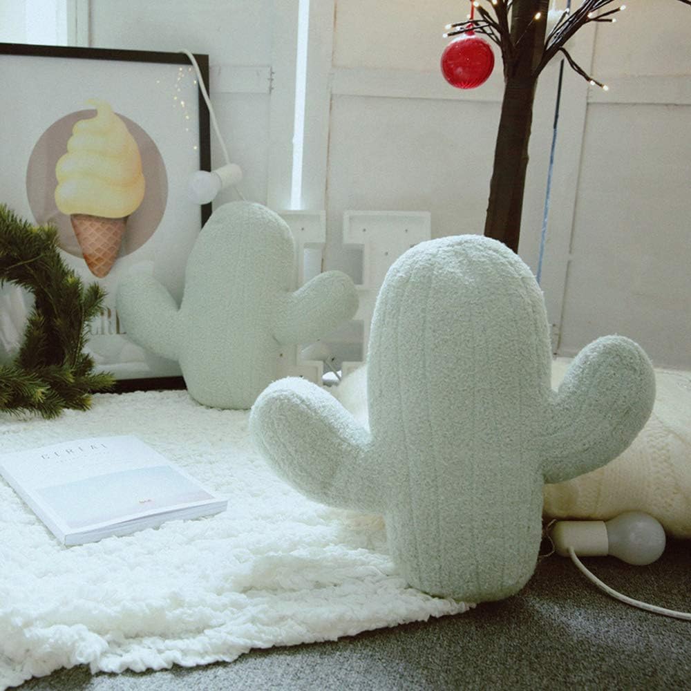 MASSJOY Cactus Shape Pillow Three-Dimensional Sofa Cushion Office Nap Pillow Bed Cushion.