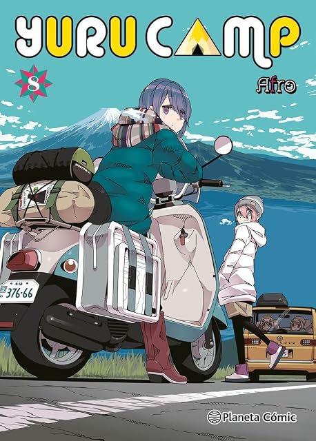 Portada de Yuru Camp nº 08