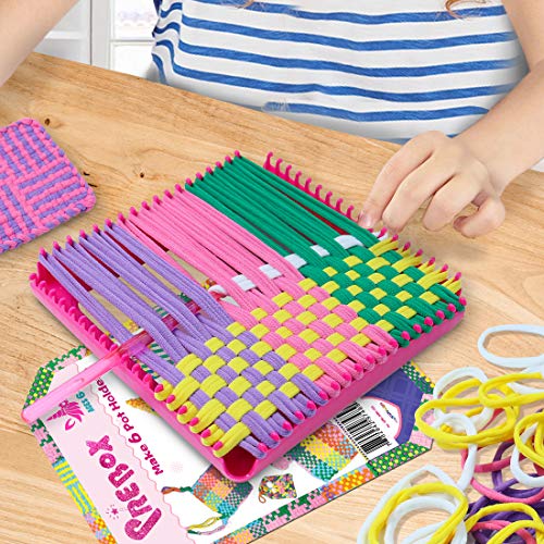 Prebox QPB-MBK-128 Weaving Loom Kit Toys For Kids And Adults thumb #4