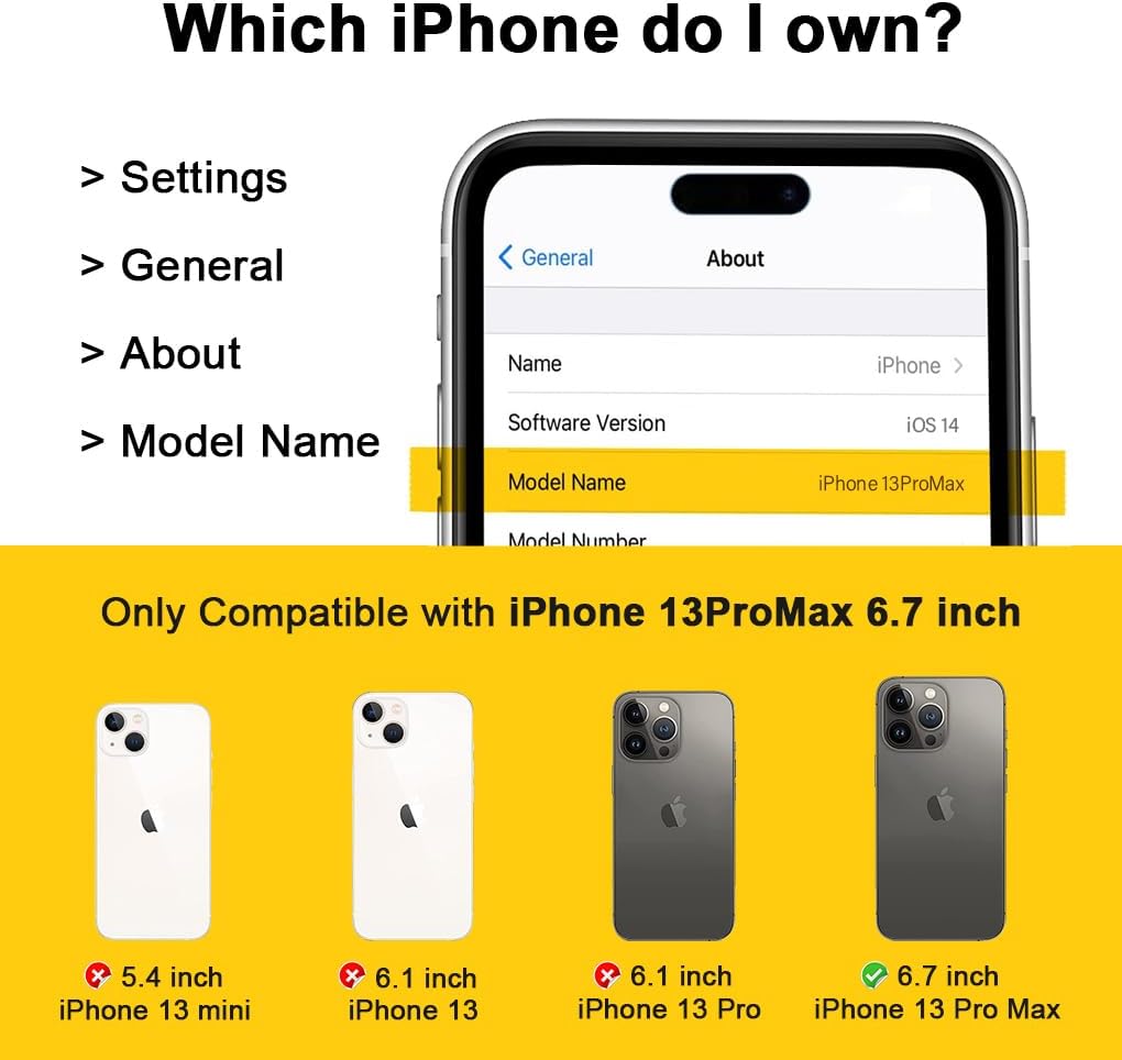 for Phone Case iPhone 13 Pro Max Case Black with Belt Clip Heavy Duty Holster for Shockproof Cases,3 Layers of Sturdy,Military Grade Defender Cover for iPhone 13 Pro Max Cases Black 6.7 Inch - Image 9