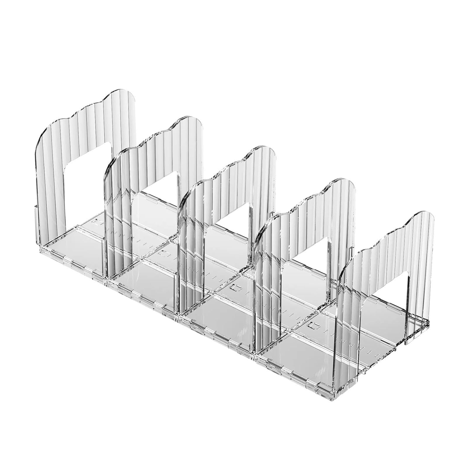 Buxuaaaa Space Saving Storage Rack Sturdy Divider for Handbags Books Home Decoration Display Space Saving Book Holder