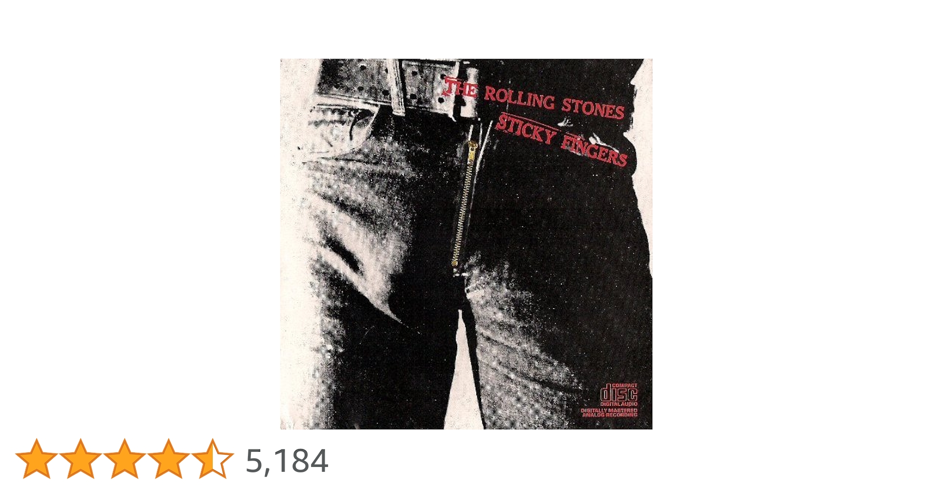 Amazon.co.jp: THE ROLLING STONES-STICKY FINGERS[THE ROLLING