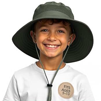 Amazon.com: GearTOP Kids Safari Hat Girls - Outdoor UPF 50+