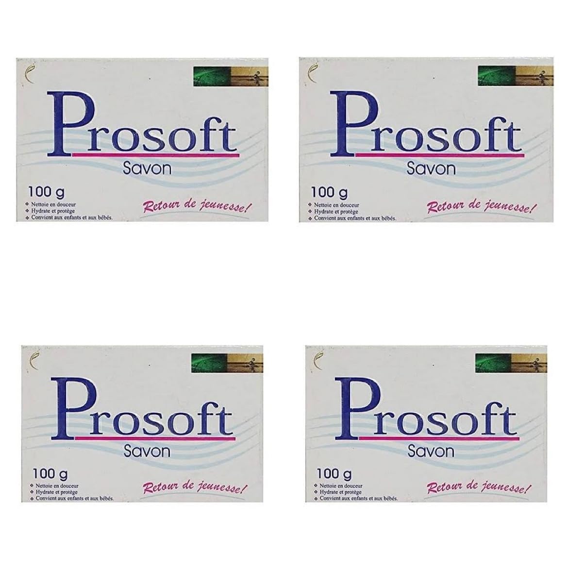 Prosoft Soap 100 GM Pack of - 4