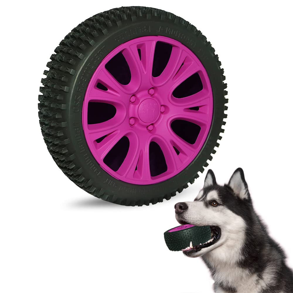 XMXIERUI Dog Chew Toys,Tough Dog Toys for Aggressive Chewers Large Breed, Durable Dog Toys, Ultra-Tough Teeth Cleaning Toys,Indestructible Dog Toys for Medium Large Dogs.Purple