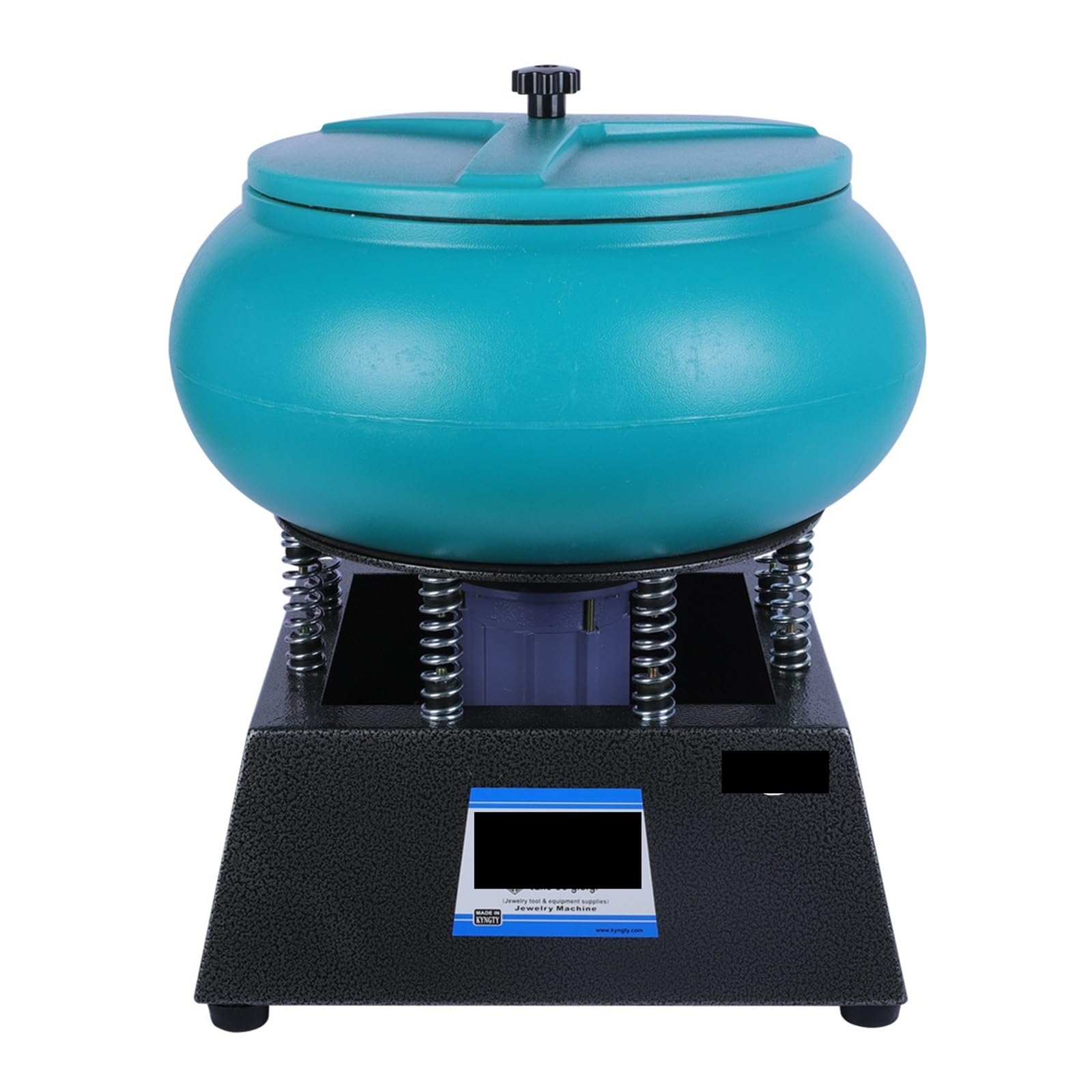 CUDTAPI 17 Inch Capacity 12L Polishing Machine Vibratory Tumbler Vibrating For Metal Jewelry Grinder Jewelry Tools
