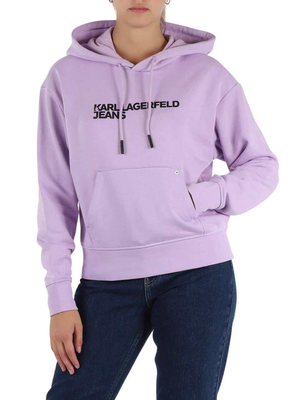 Karl Lagerfeld Jeans Mujer Regular Logo Hoodie