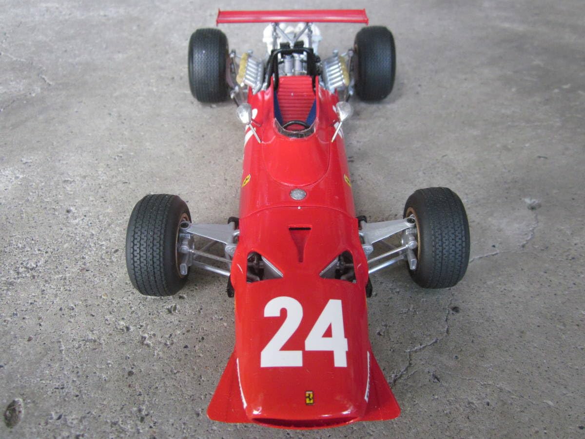 Amazon | モデルファクトリーヒロ1/20 フェラーリ 312 フランスGP 1968