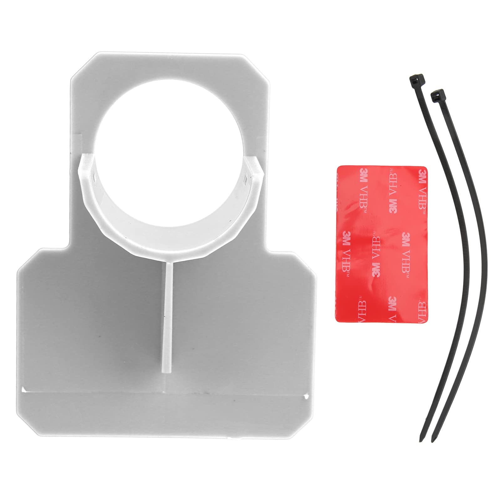 Swimming Pool Pipes, Swimming Pool Pipe Holders Hose Support Holder with Tape Engineering Plastic Water Hose Support Bracket Set for Outlet Hose(Grey OPP Outfit)