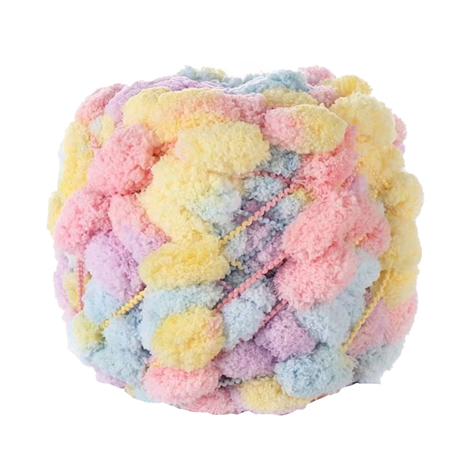 Sewing Pom-Poms Craft Decorations Assorted Balls Pompoms Bulk Craft in Bright Color String Cashmere Cashmere Pom-poms Plush
