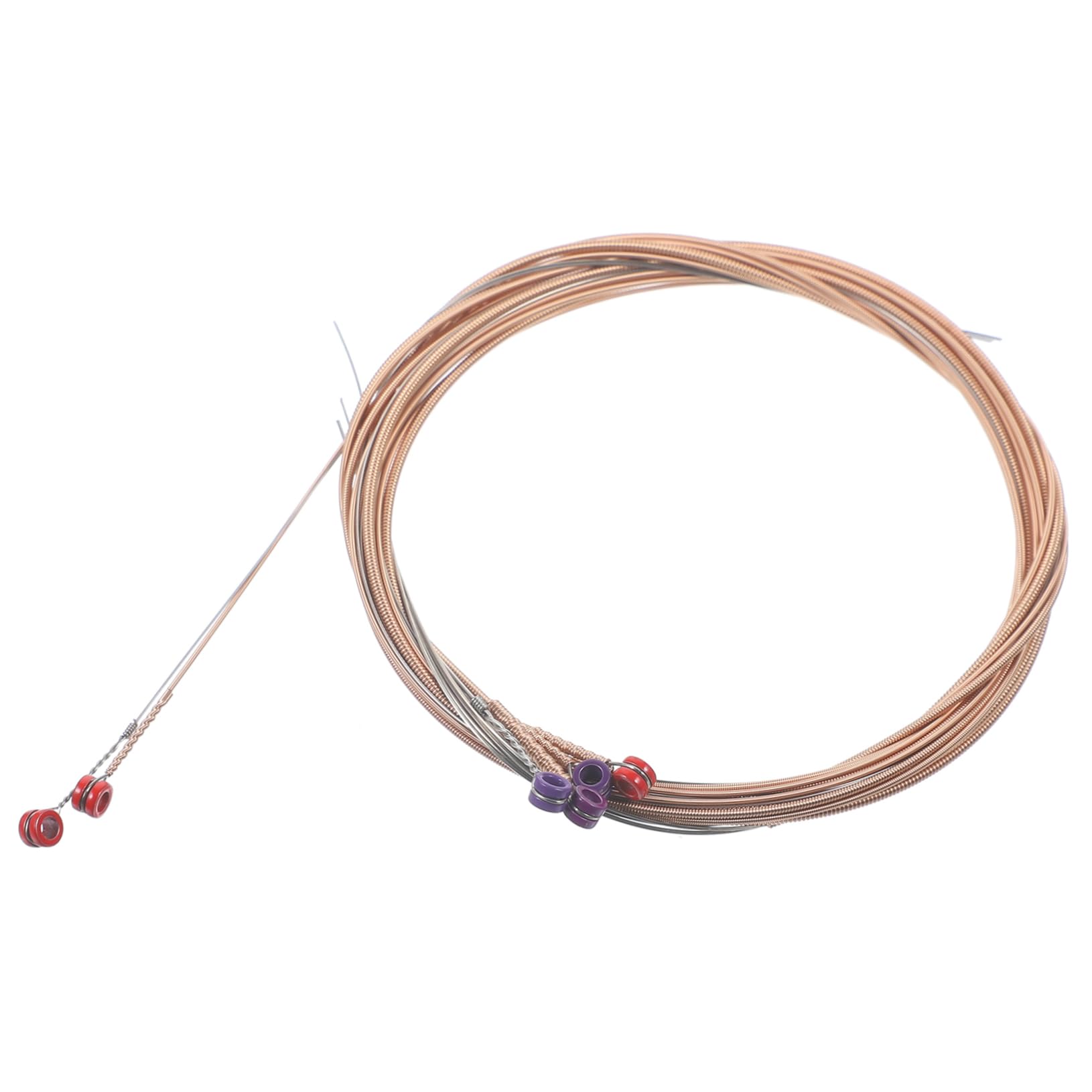 ibasenice 30pezzi Corde Per Chitarra Folk Per Chitarra Acustica Tono Luminoso e Sostenuto Per Musicisti e Appassionati