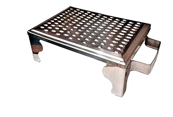 Stainless Steel Multipurpose Vegetable, Fruits and Cheese Shredder/Grater/Ghiya Kash for Kitchen(Silver)