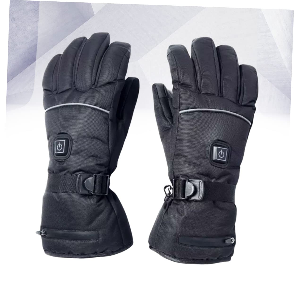 Toyvian Guantes Calefactables para Esquí de Invierno Modos de Calentamiento Automático Ajustables Talla M para Exteriores y Actividades al Aire