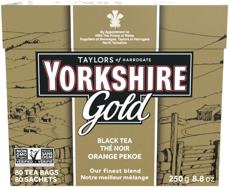 Yorkshire Gold Tea, 80 Tea Bags