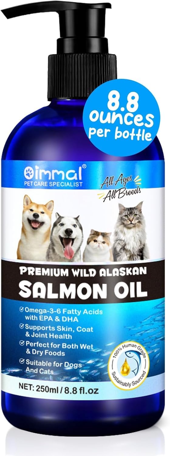 ZIXAOK Alaskan Salmon Oil for Dogs