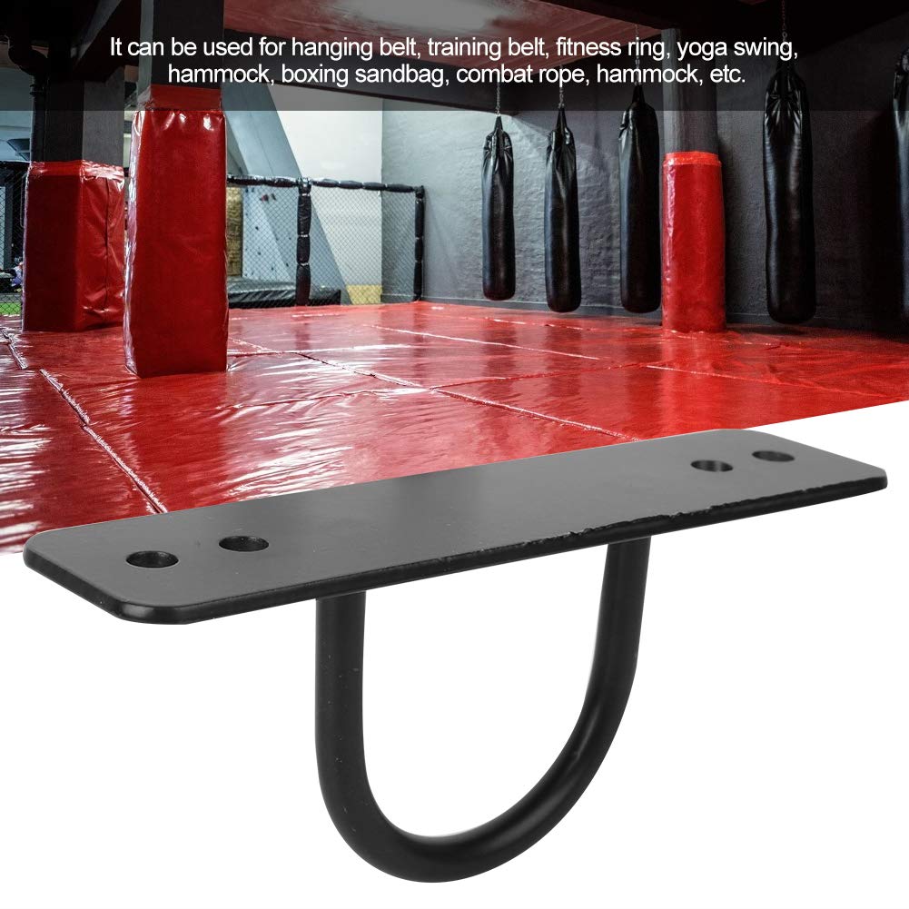 Meister XSteel Battle Rope Muurmontage Kit w/Anker & Opberghaak - Mat Zwart
