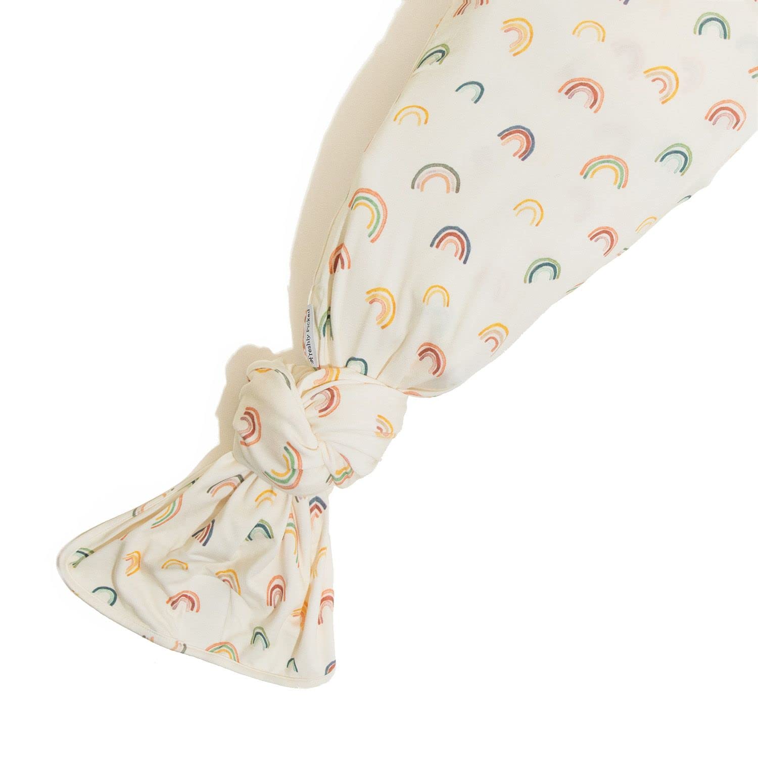 Freshly PickedFreshly Picked V2 Swaddle Blanket, One-Size-fits-All, Rainbows