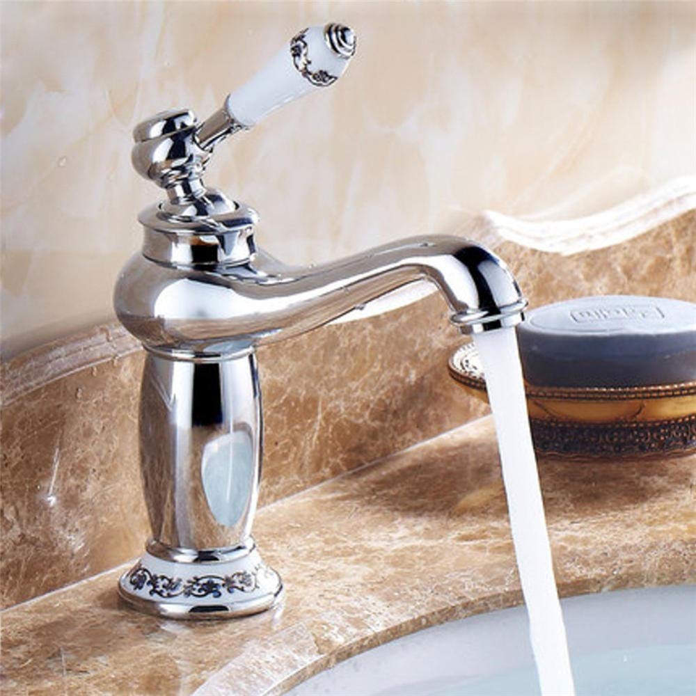 Mitigeur en laiton pour lavabo avec technologie économie d'eau