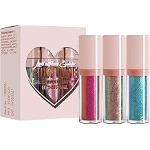 Multi Chrome Liquid Eye Shadow, Color Shifting Eye Shadow, 3X Multi Chrome Eye Shadows | Wear All Day High Pigment Eye Shadow for Carnival |