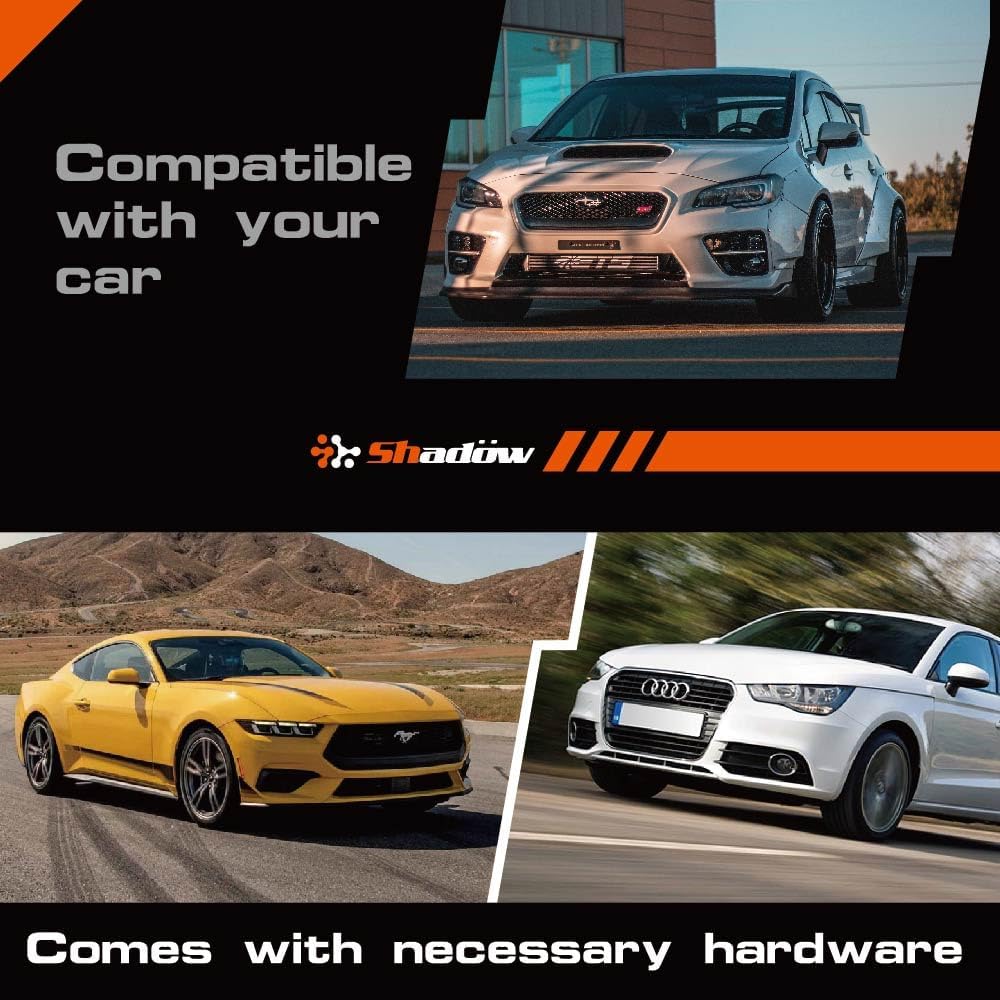 Shadow Universal Oil Filter Sandwich Plate Aluminum Adapter Includes M20 x 1.5P and 3/4"-16UNF Bolt, 2 Ports of 1/8NPT, O-ring, Port Plug